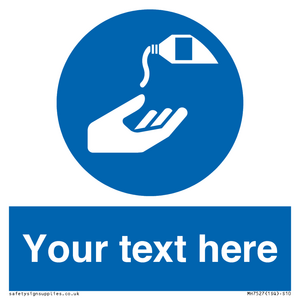 Custom Use barrier cream